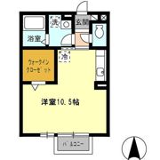 Kent House A棟の間取り画像