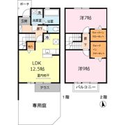 ラ・ヴィーダーⅢの間取り画像