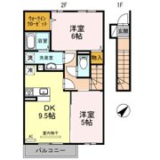 レ ジュネの間取り画像