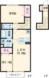 コスモ木屋瀬 A棟の間取り画像