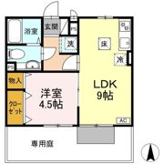 チャーム スクエアーの間取り画像