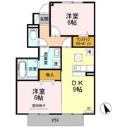 セジュールCW Bの間取り画像