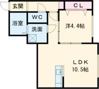 EAST BLUEの間取り画像