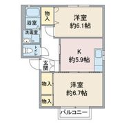 ハムレットの間取り画像