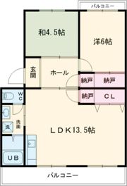 ハイツルミナスの間取り画像