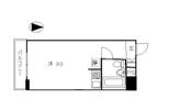 コーポ朝日Ⅶの間取り画像