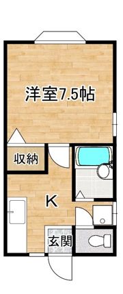 メゾンニューアールの間取り画像