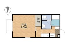 セジュールIZUMIの間取り画像
