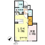 ソレア和徳 Bの間取り画像