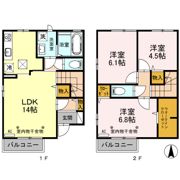 ラシーヌ南町の間取り画像