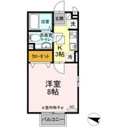 ボーヌファムⅢ Ⅲの間取り画像