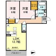 ギャレ花水木の間取り画像