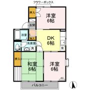 ヴェールヴィル A棟の間取り画像
