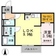 ラ ジュネス下曽根の間取り画像