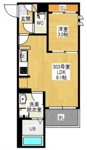 Regalest La Noble（仮REGALEST中広2）の間取り画像