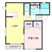 どっと込む新白河Bの間取り画像