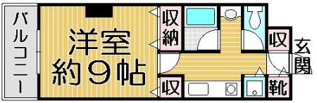 福間ステーションタワーの間取り画像