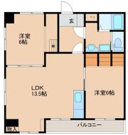 GRANGROM仲西町の間取り画像