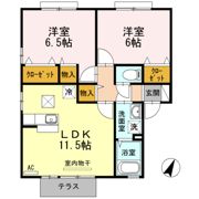 セジュール弐番館の間取り画像