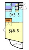 クニヒロマンションAの間取り画像