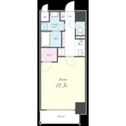 アスピラシオン名駅の間取り画像