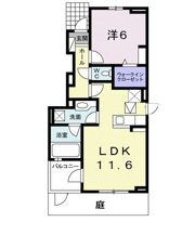 ラフレシールの間取り画像