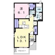 ラピス・アーテル Ⅰの間取り画像