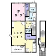メゾン ド ベルの間取り画像