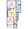 サングレイス Ⅰの間取り画像