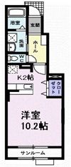 パークヒルズむらさきのAの間取り画像