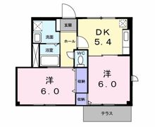 サニーコート愛宕の間取り画像
