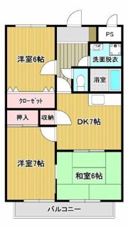 サンセールアキの間取り画像