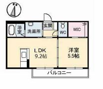 グランラシュレ B棟の間取り画像