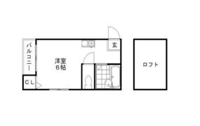 フローレンス姪浜の間取り画像