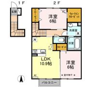 プランドール Ⅱの間取り画像