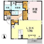 ラヴァンド パンセ Bの間取り画像