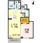 マジェスタ Bの間取り画像