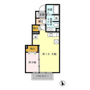 リベルテ Cの間取り画像