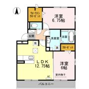 クライン ガルテンの間取り画像