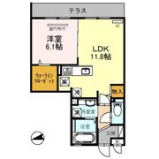 ガーデンパレス箕面 Aの間取り画像