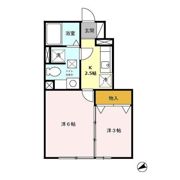 セジュールレーヌの間取り画像