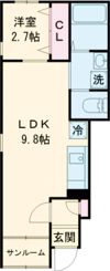 ヴィア アヴァンティ 1号棟の間取り画像