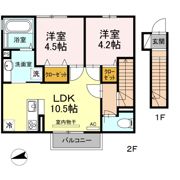 Grand Soleil（ｸﾞﾗﾝﾄﾞｿﾚｰﾕ） A棟の間取り画像