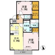シャトル ViVi Aの間取り画像