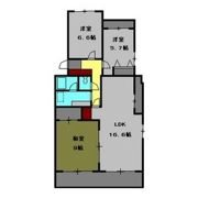 密柑山セピアコートの間取り画像