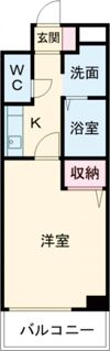 ウェル・セレッソEAST・WESTの間取り画像