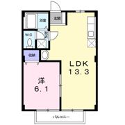 ニューシティ鈴木Bの間取り画像