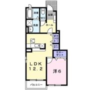 ポライトリーBの間取り画像