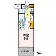 D-room早稲田の間取り画像