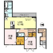フレアの間取り画像